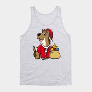 Great Dane Santa Tank Top